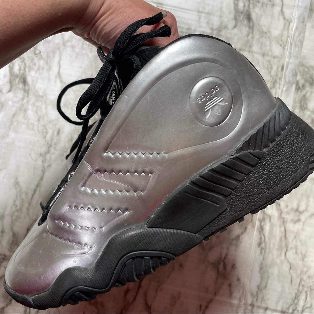 Alexander Wang x Adidas Futureshell Platinum Metallic Silver Sneaker - Picture 5 of 10